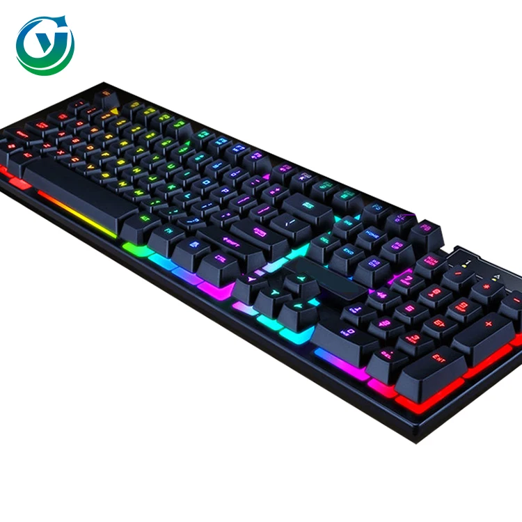  Компьютерные аксессуары RGB USB игровая клавиатура мышь набор для