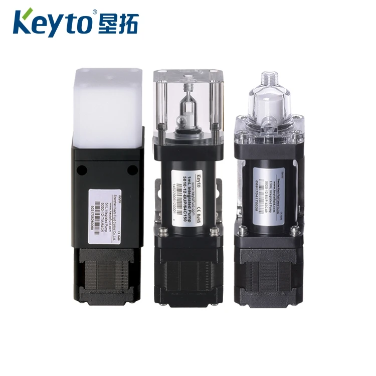 3.5w 24v 3bar 500ul High Precision Piston Pump For Medical/Laboratory Analyzer Application Machining