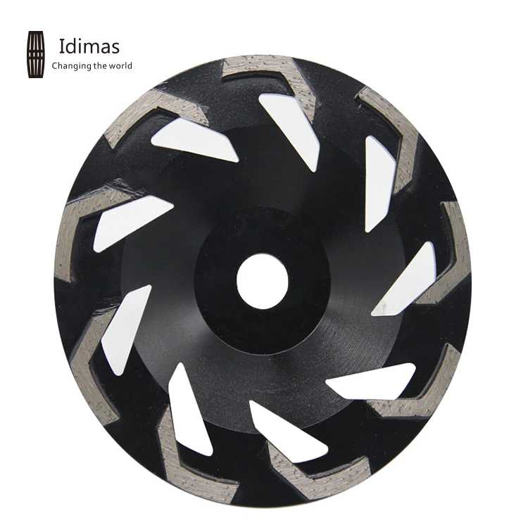 Diameter 240mm 6 Segments Diamond Grinding Plate diamond grind disc for Klindex Machine