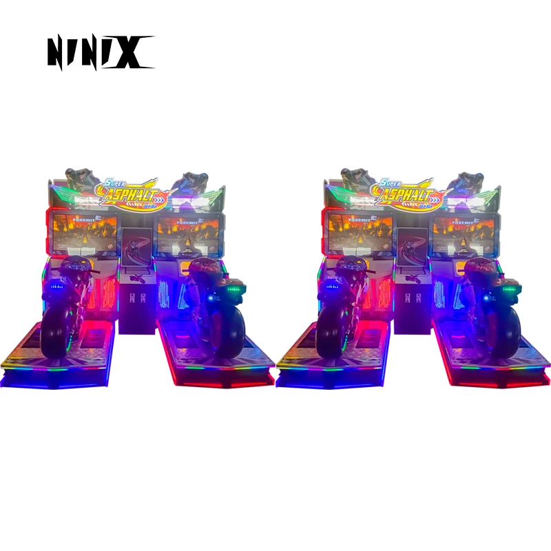 Motor Bike Driving Arcade Motorcycle Game Simulador Coin Operated Racing Game Adults Amusement Machines