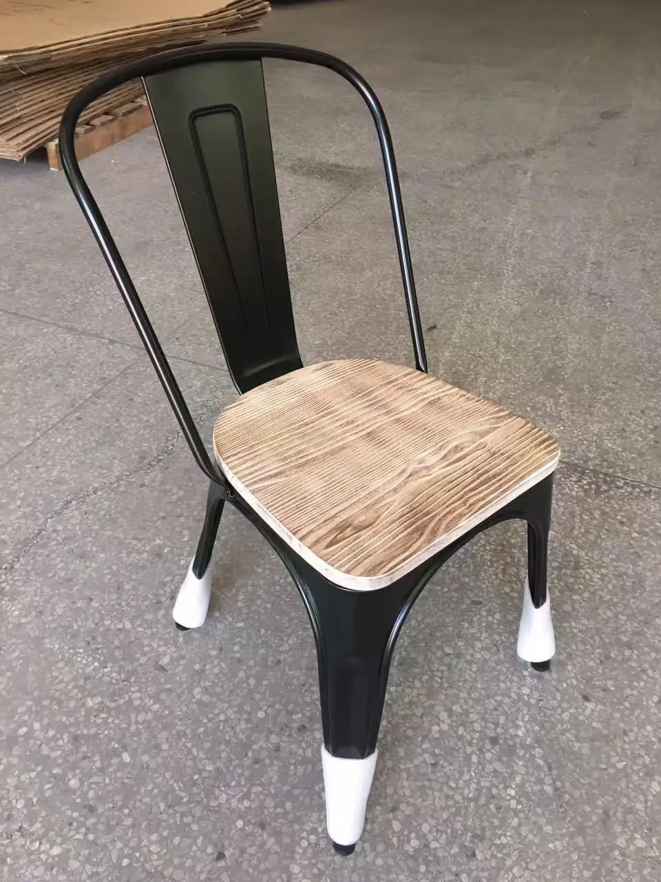 Premium quality metal Modern Metal Stool Iron black bar chair long stool furniture stool