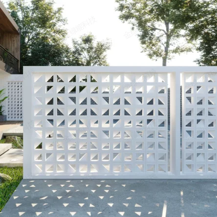 Полый блок кирпичная стена изогнутая декоративный