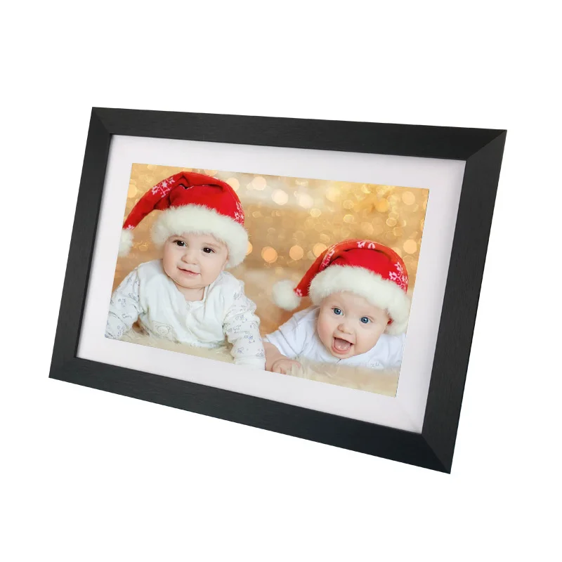 10.1 Inch IPS Touch Screen Digital Photo Frame with WiFi Share Photos via Free  APP