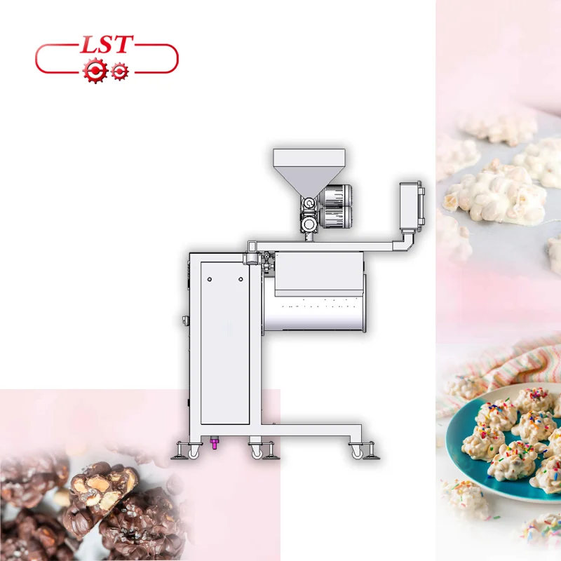 New design chocolate depositor chocolate cluster nuts chocolate making machine