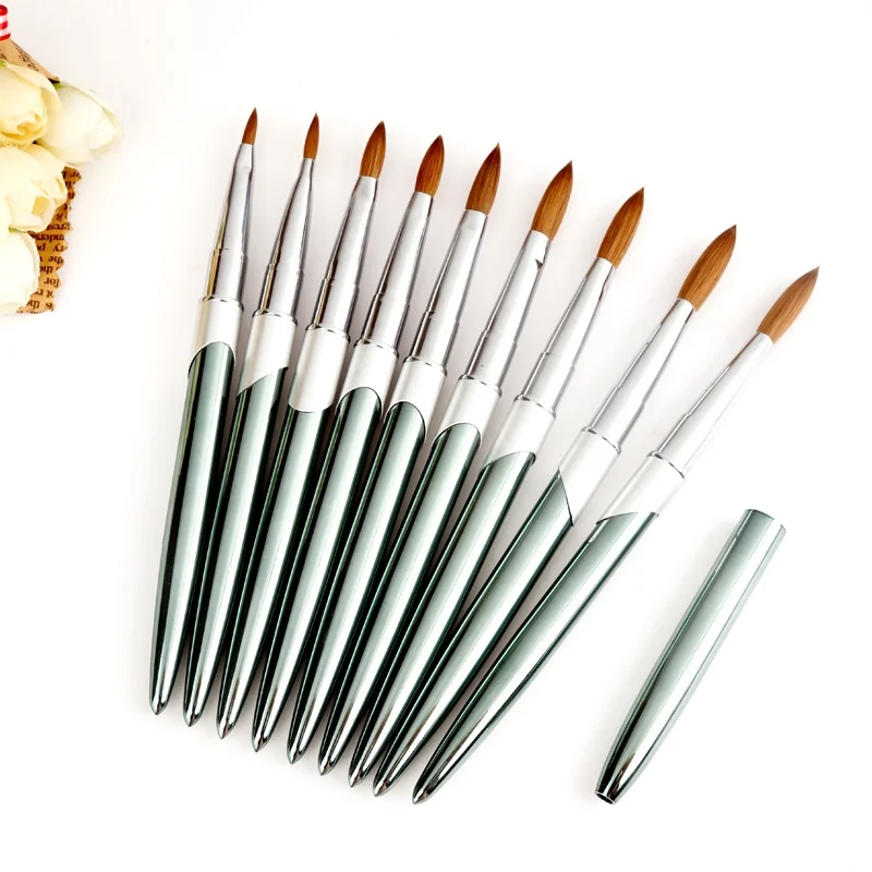 2022 Wholesale Price New Hot Sale 100% Pure Kolinsky Hair Germany Acrylic Nail Brush