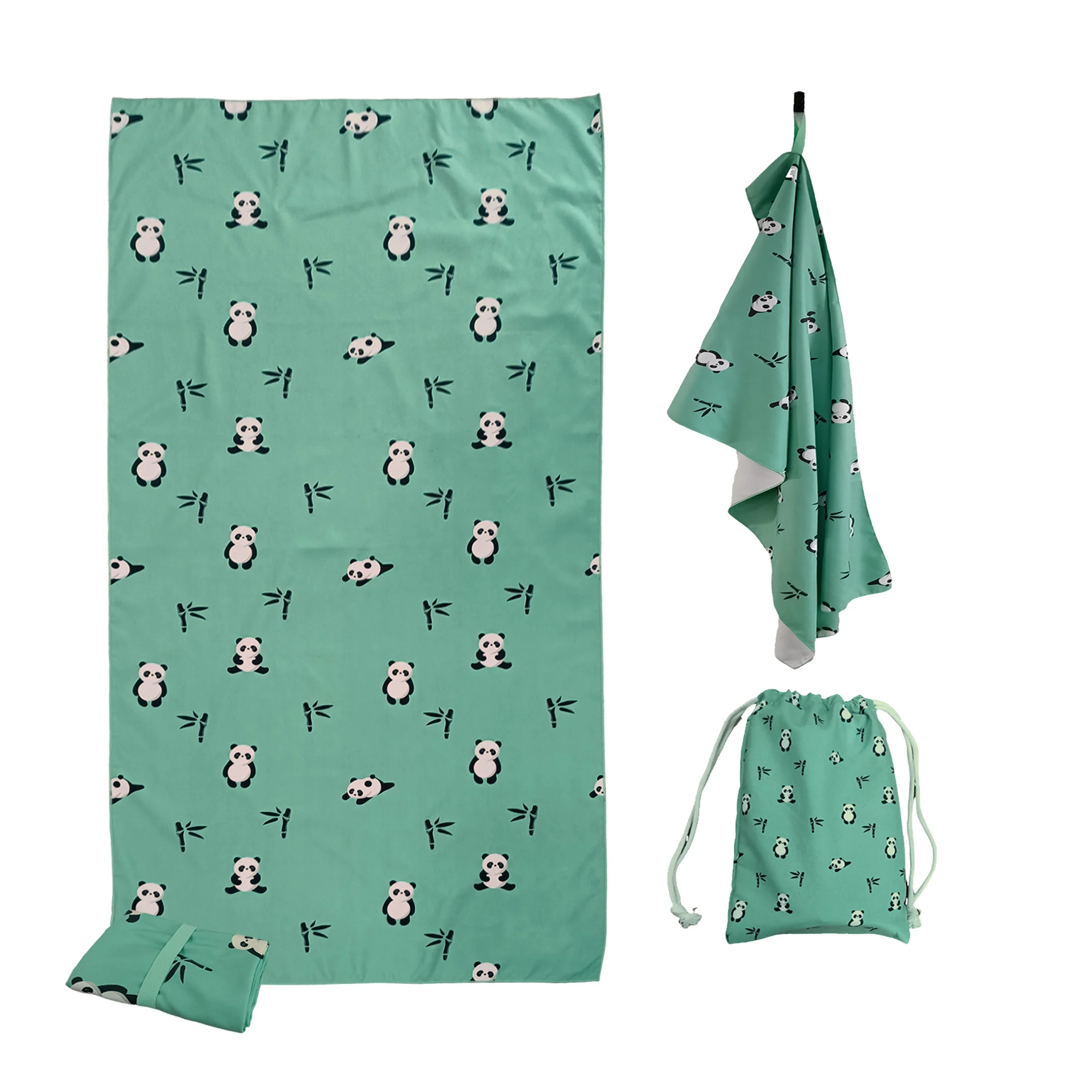 Пляжное полотенце из микрофибры