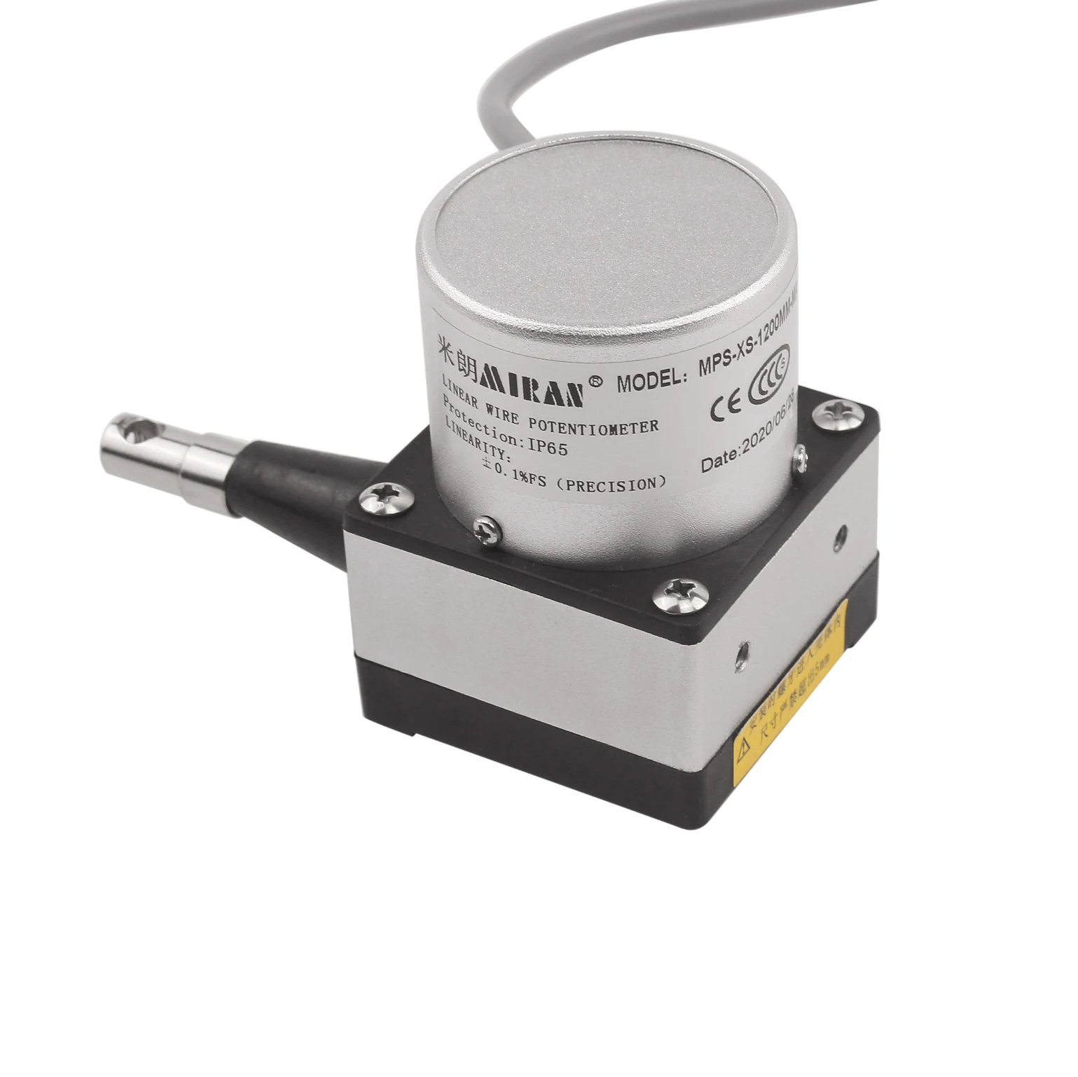 Low Price MIRAN MPS-XS  Draw Wire pull rope incremental encoder sensor  for horizontal control meters
