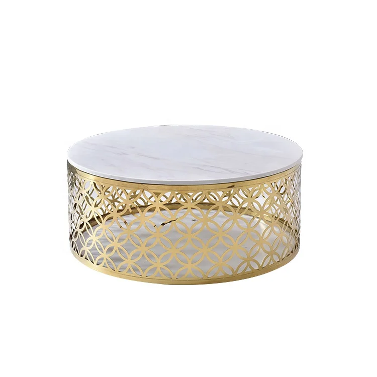 
High Cost-Effective Hot Selling Popular Stainless Steel In Stock Luxury Tea Table Furniture For Sale 