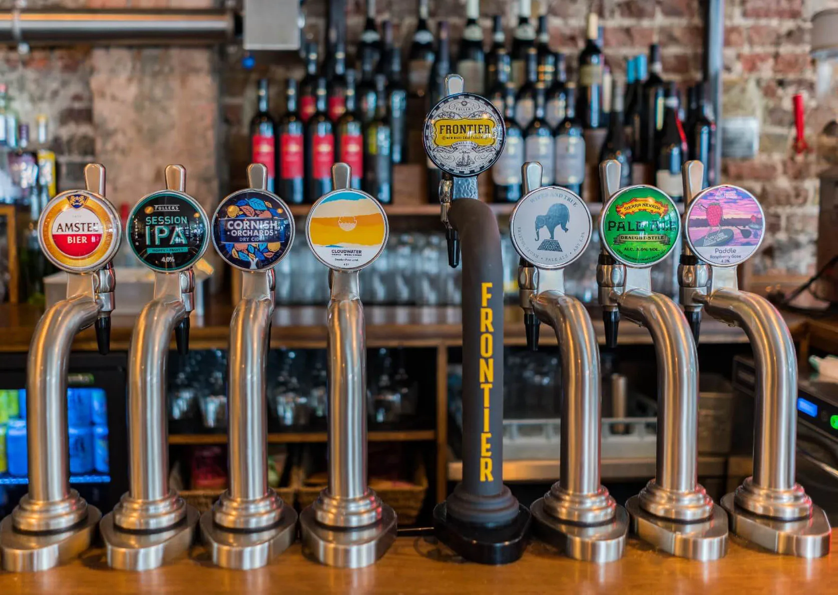 Fish Eye Tap Decals - Hard Acrylic Dome Tap Badges Sun Tap Decals