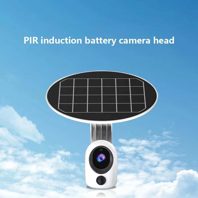 Ptz Wireless Courtyard Garden Camera Solar Charging Wifi Network Night Vision Outdoor Solar Cctv Security Camera