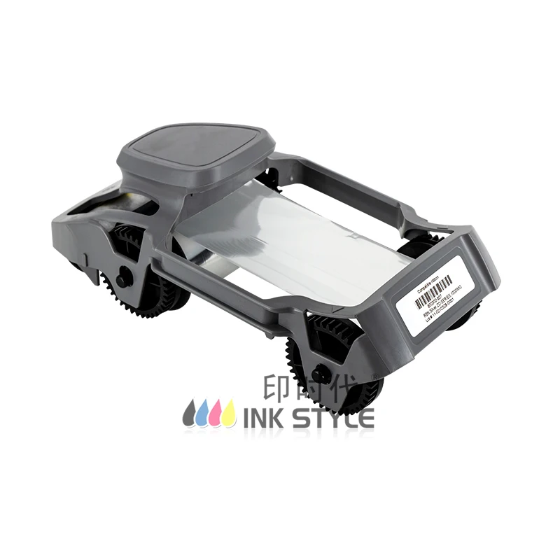 Compatible 800300-807 Metallic Silver Ribbon For Zebra ZC300 ZC100 ID Card Printer 1000 Prints
