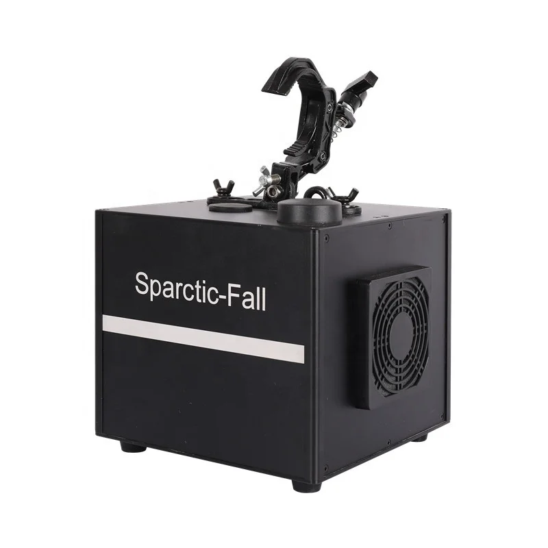 Waterfall cold spark machines wireless control hang upside down cold spark fireworks machine safety use indoor wedding fireworks