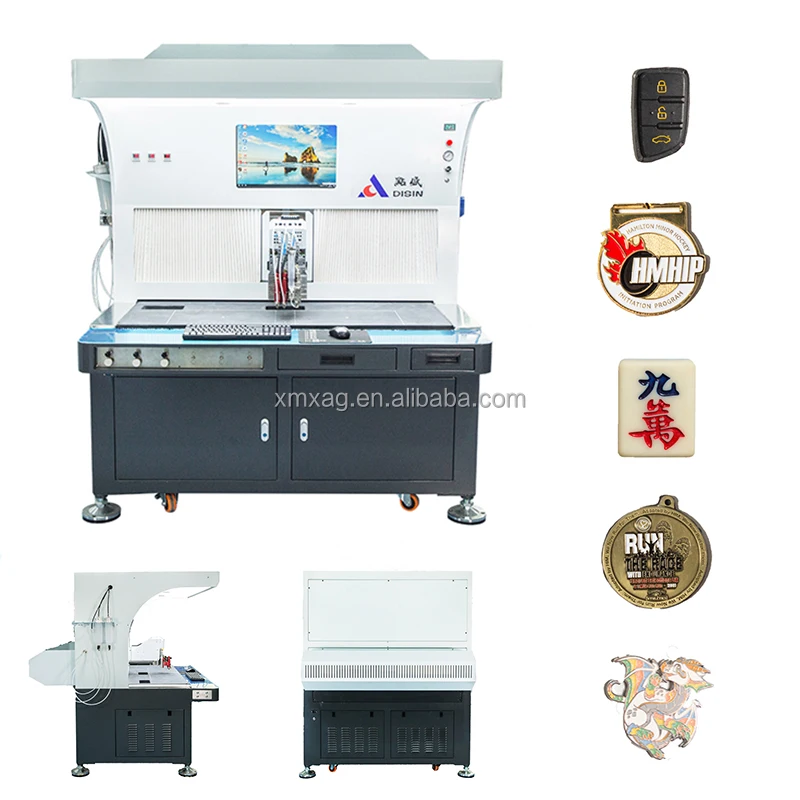 dispensing what? Glue And Paint / Paint dispensing machine Automatic Spray Painting Machine For Refrigerator Magnet Lapel