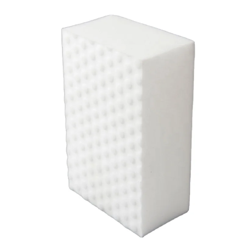 Factory price super abrasive thick white cleaning sponge
