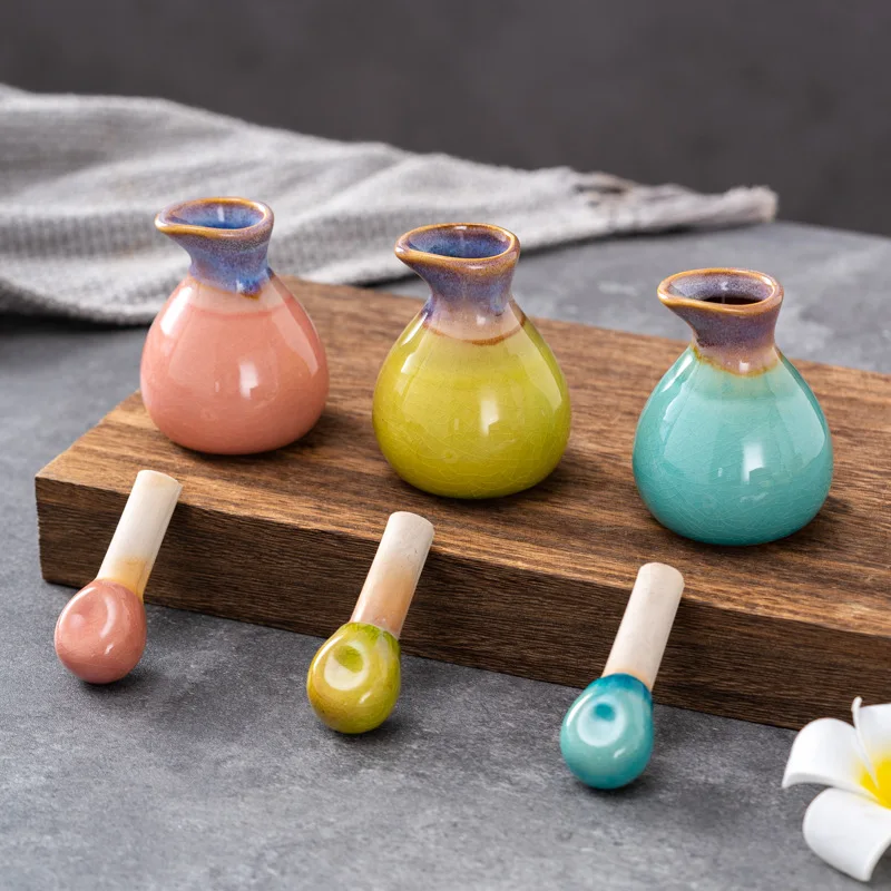 High-end glass dropper ceramic essential oil essence skin care bottle Beauty salon Thai SPA aromatherapy SPA dispensing bottle