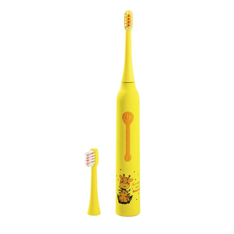 
Wholesale rotating silicon led sonic rechargeable kids electric toothbrush 