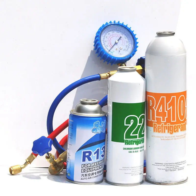 Automotive Air Conditioner Refrigerant Table Group R22 R134 R12 Refrigeration Fluoridation Tools