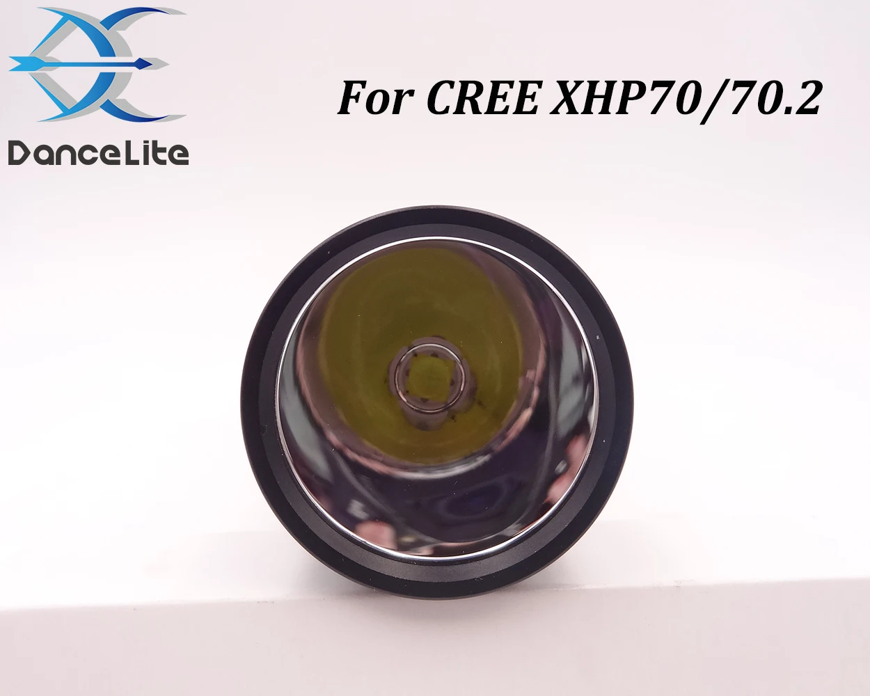 Новый алюминиевый отражатель 10 мм отверстие для светодиодов CREEXHP70/XHP70.2 (в: 41 5 XD: 31 мм) чашка фонарика