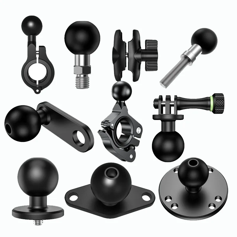 Szsmilin Custom 25mm 1 inch Ball Joint Ram Mount Ball Adapter Aluminum Alloy Industry AMPS Pattern Base