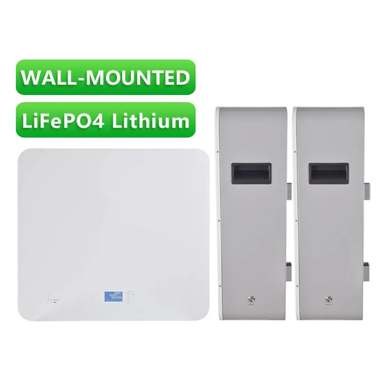 Lifepo4 48v 200ah 51.2v 10kwh 20kwh Wall Mounted 48 V Lithium Battery Pack For Home Solar System