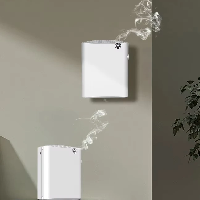 Small Anti-Corrosive Plastic 300 ml Household Appliances Wall Hanging Machine WIFI /Button Operation/Bluetooth/Scent Diffuser