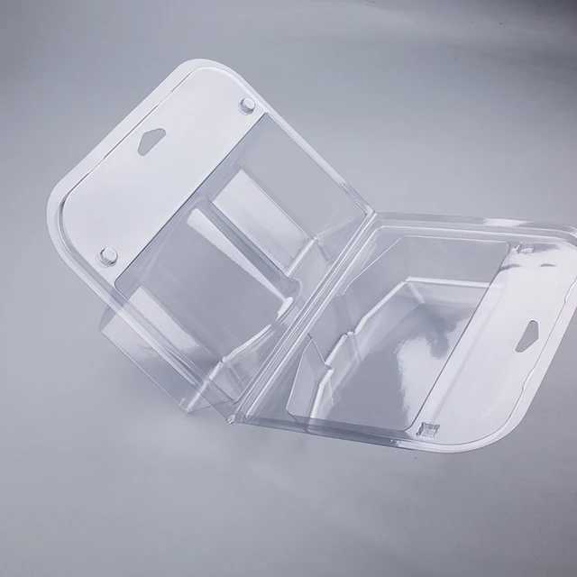 Custom Disposable Plastic Transparent Clear Pvc PET Double Blister Clamshell