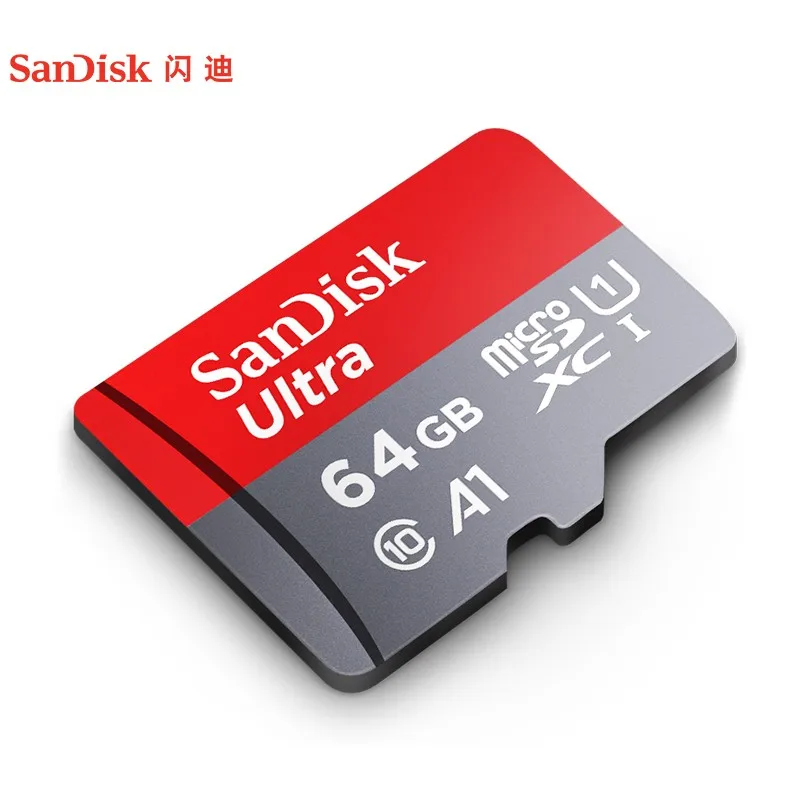 100% Original Authentic Wholesale San disk 256gb 128gb 64gb 32gb Flash micro sd tf card ultra Class 10 U3 A1 sandisk memory card