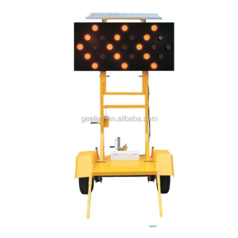 Arrowmaster Solar Assist Arrow Board Trailer 15 & 25 Light Models