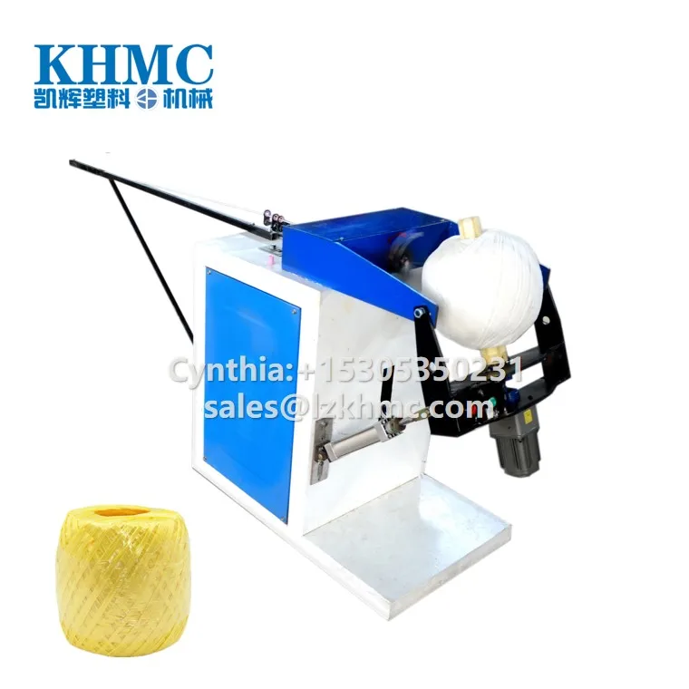 10 головок ПП Сплит пленка пряжи мяч winder полипропиленовый упаковочный шпагат мяч намоточная машина для продажи