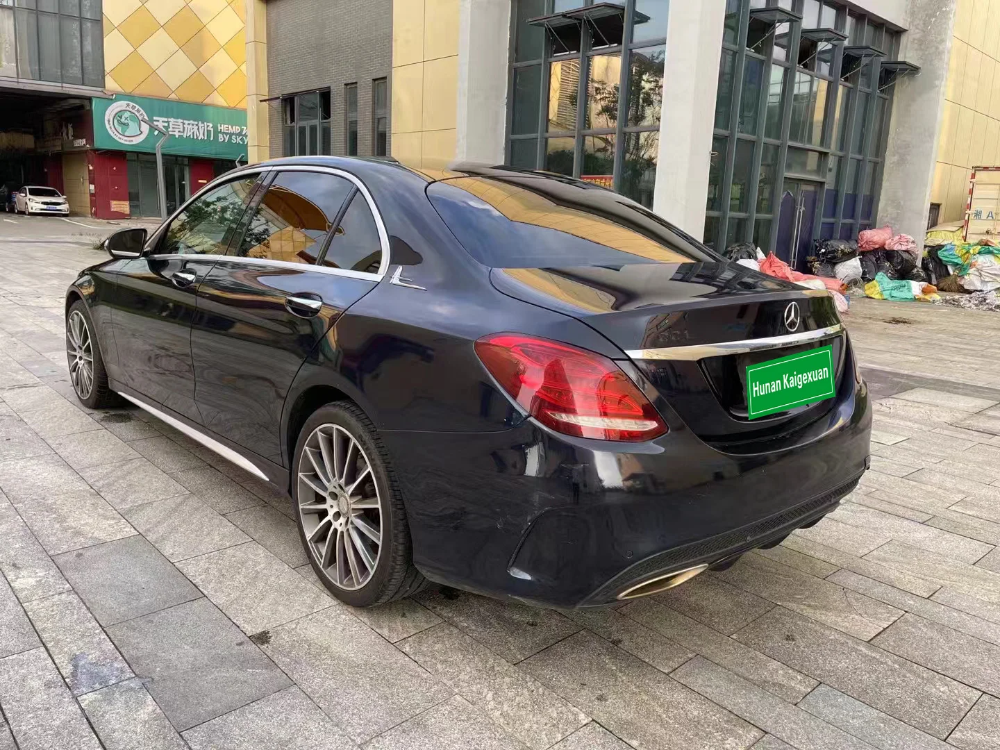 Оптовая продажа 2016 Mercedes-benz C200l 2 0 t бензиновый бензин с левосторонним приводом подержанные автомобили
