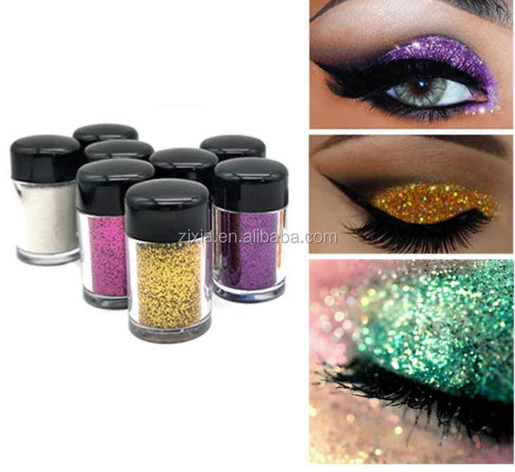 2019 Wholesale glitter dust makeup eyeshadow pigment loose powder golden rose cosmetic private label high pigment makeup