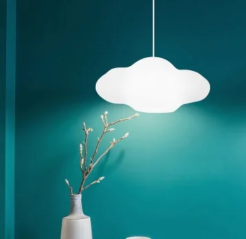 Christmas plastic glow cloud lamp