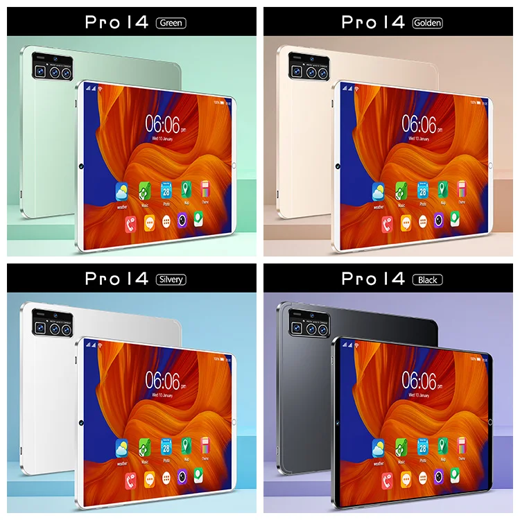2023 New Design Pro14 12 inch Tablet Android 12 Cheap Tablet Price 12 inch Quick Shipping Android Tablet Pc