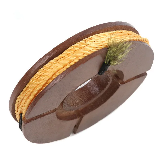 Hand-made furled tapered tenkara fishing line nylon leader