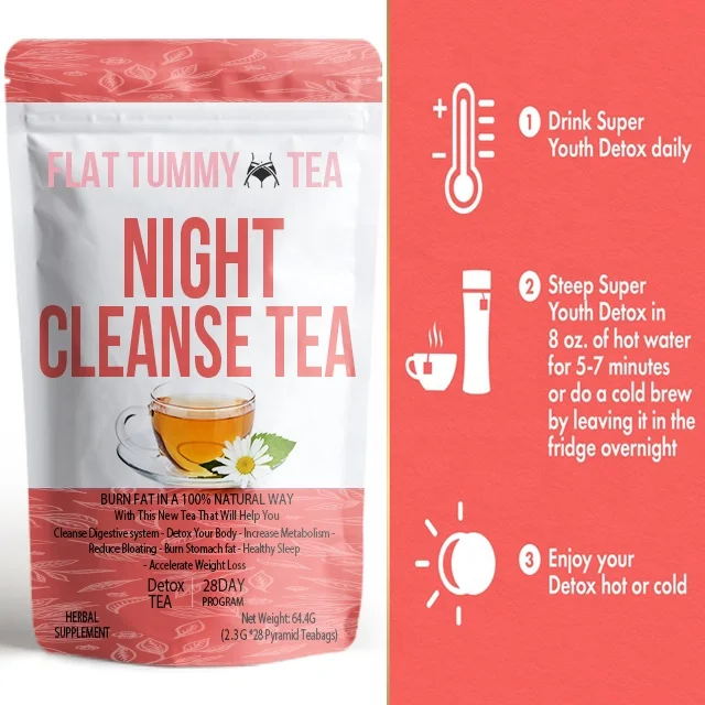 Nature  Herbal Detox Weight Loss-Tea Health Diet Slimming Aid Burn Fat Thin Belly Slimming Product