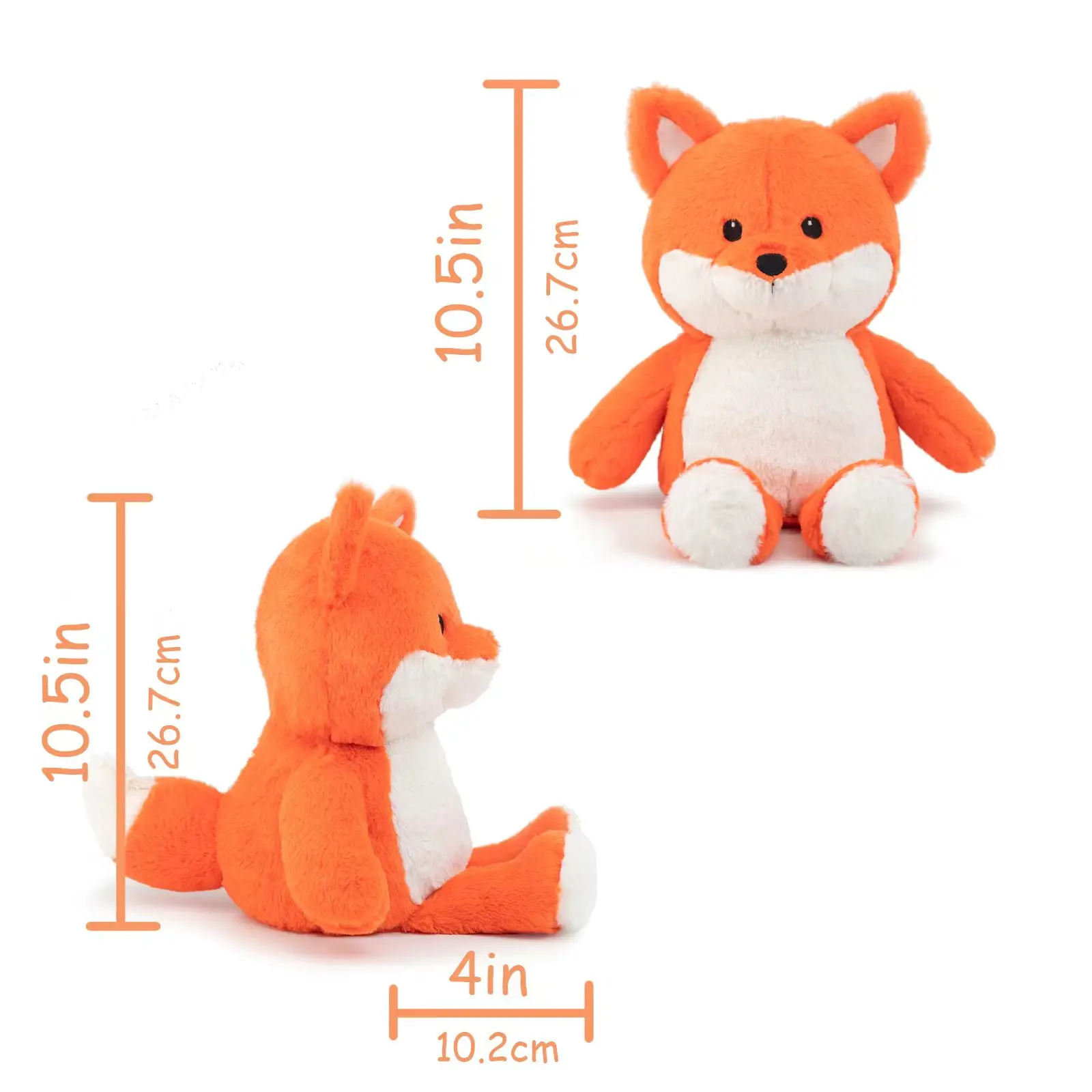 2023 Высококачественная креативная индивидуальная плюшевая игрушка плюшевые животные кукла красная лиса