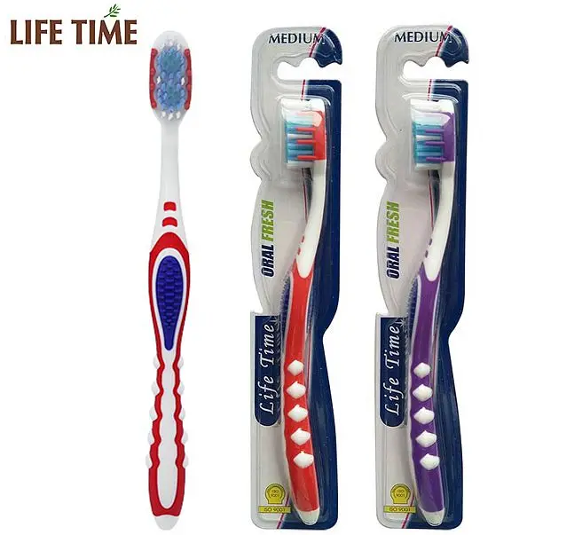 Manual adult toothbrush Gum Health Massage Adult Teeth brush Style plastic cepillos de dientes