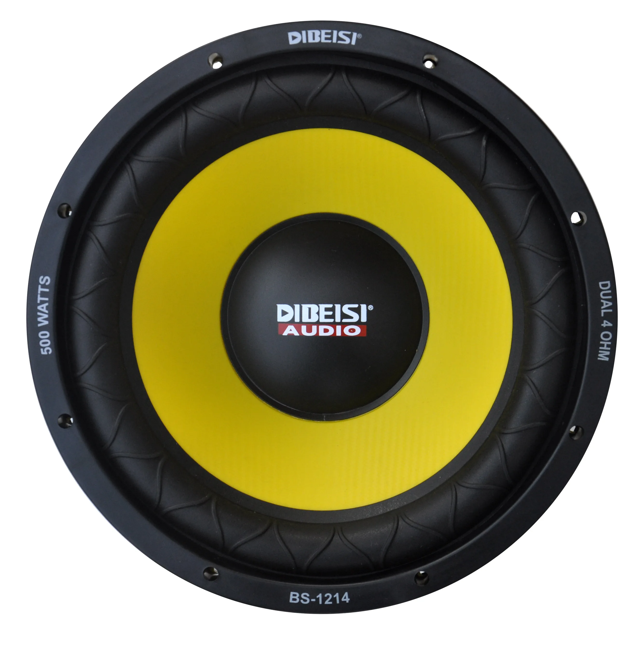 2023 new arrival OEM/ODM manufacturer DVC subwoofer speaker 12 inch PP cone high quality sub for car BS-1208