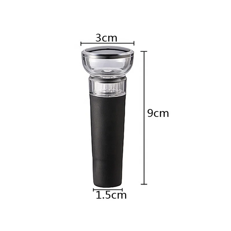 OEM High Quality Factory Food-Grade Mini Red Wine Bottle Vacuum Wine Stopper Bar Party Wine Accessories Reusable Direct