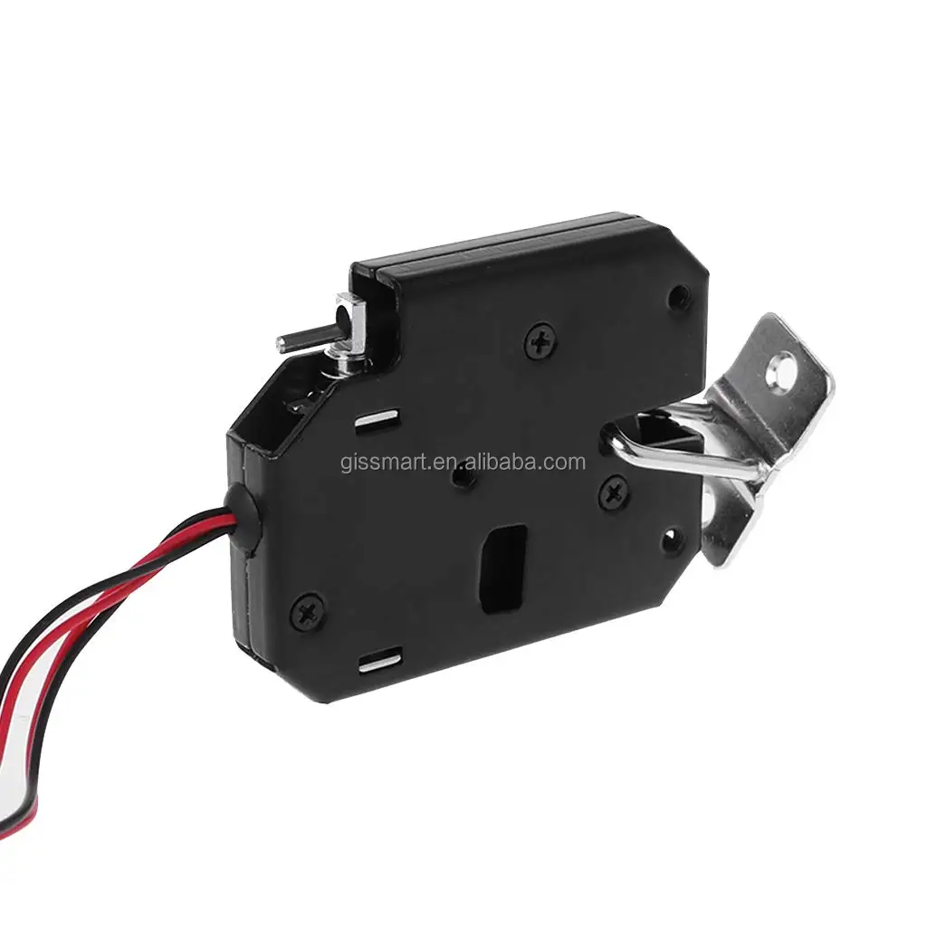 GIS factory smart 24v gym express delivery cabinet solenoid parcel locker lock 12v 2wire electromagnetic solenoid lock