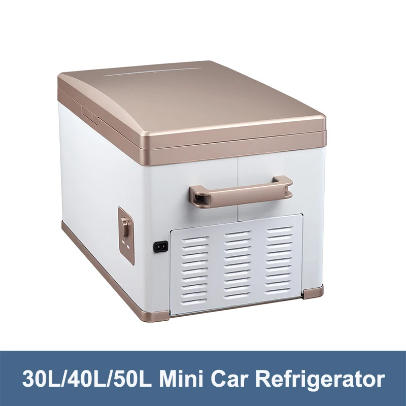 12v Dc 220v Ac Car Fridge Portable Refrigerator Compressor Car Mini Fridge Portable Refrigerator