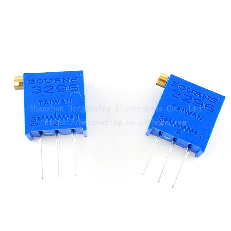 3296X-1-502LF adjustable potentiometer 5K side adjustment precision multi turn resistor bourns  potentiometer