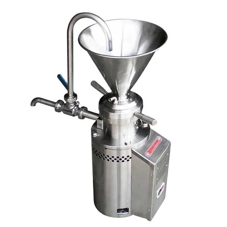 SINOPES New Mini Vertical Colloid Mill Grinder for Nuts Milk Fruit Flour Soybean Vegetables Farms Food Processing