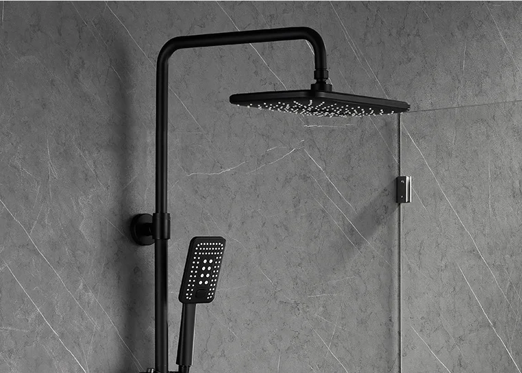 Black high-end shower various styles of shower Manufacturer direct shower
