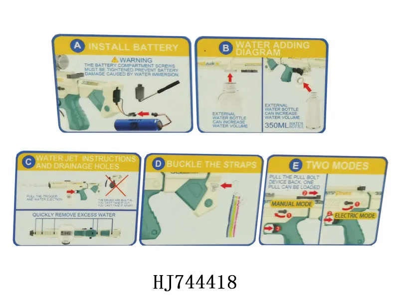 Hot Selling Summer Waterpistol Toys High Pressure Super Large Electric Big Water Gun Toy For Kids