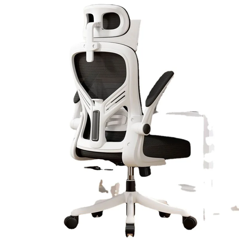 Spot goods comfortable folding armrest office chair wheels kids study chair with lumbar support