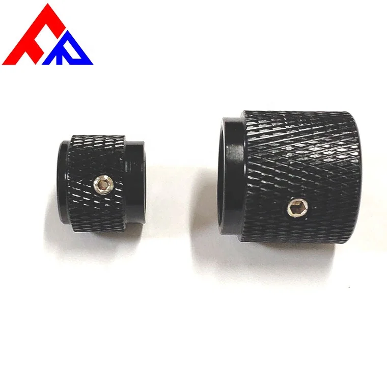 Индивидуальная черная анодированная Ручка для гитары диаметром 19 мм