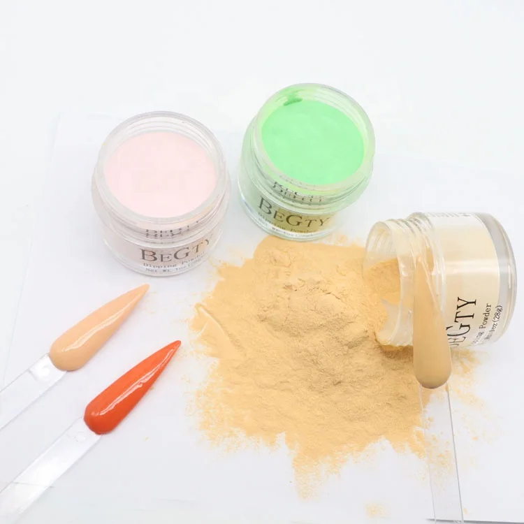 Dipping Powder Nail Acrylic Powder Carved powder3 in 1 Wholesale Private Label 1000 Colors set 1color/1jar High Quality