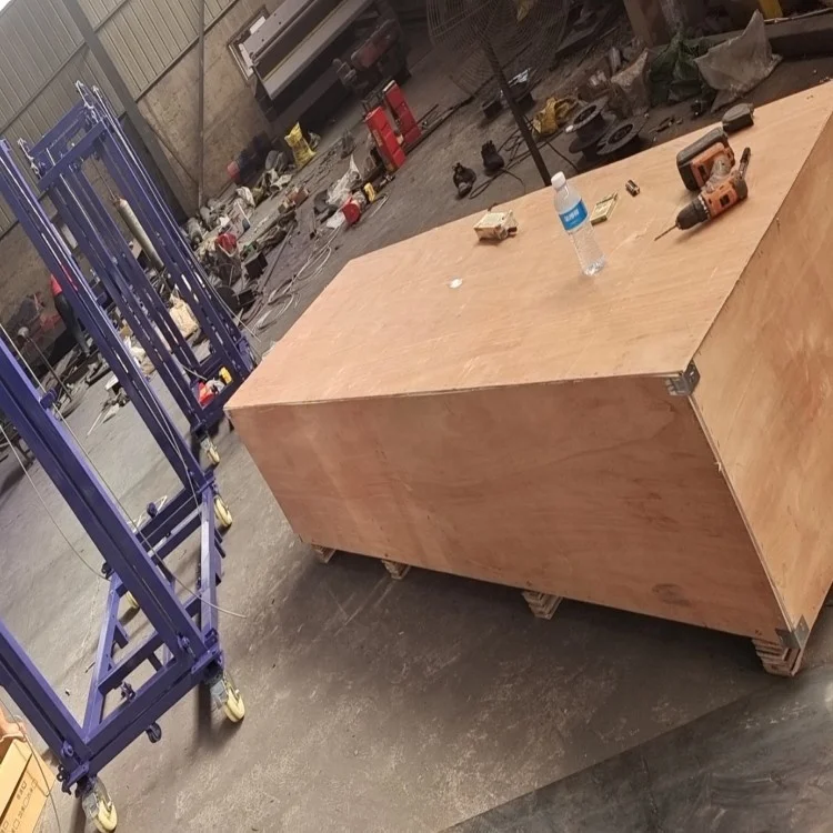 Folding electric folding scaffolding Lifting Scaffold Work Platform For Construction