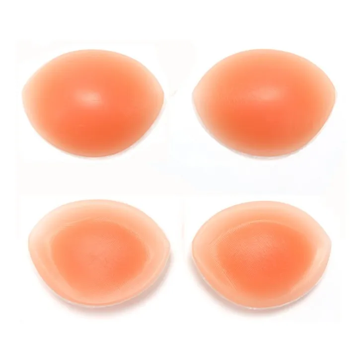 Amazon Hot Selling Silicone Breast Enhancer Nude Swimwear Silicone Gel Push up Bra Pads